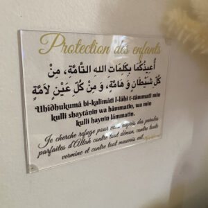 Plexiglass invocation protection des enfants